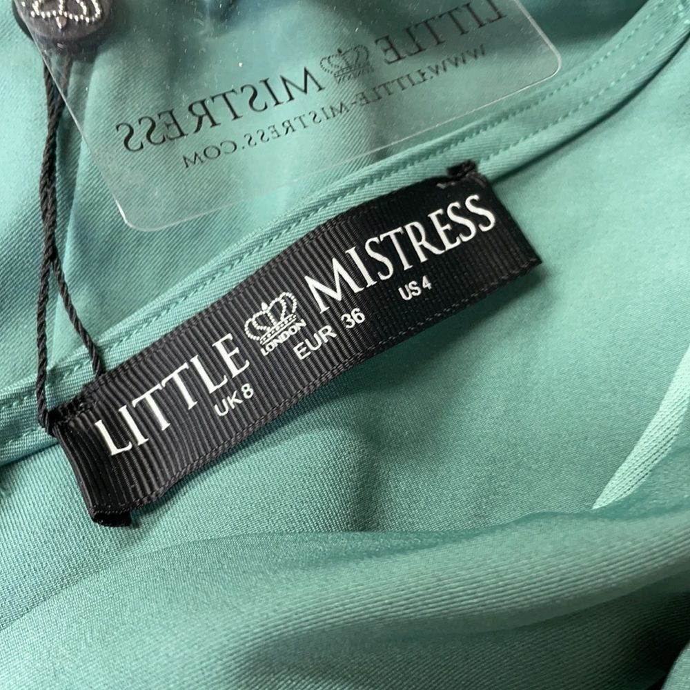 ModCloth Little Mistress Nile Fishtail Maxi Dress Size 4 - Picture 7 of 7